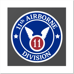 11TH AIRBORNE DIVISION CIRCLE Posters and Art